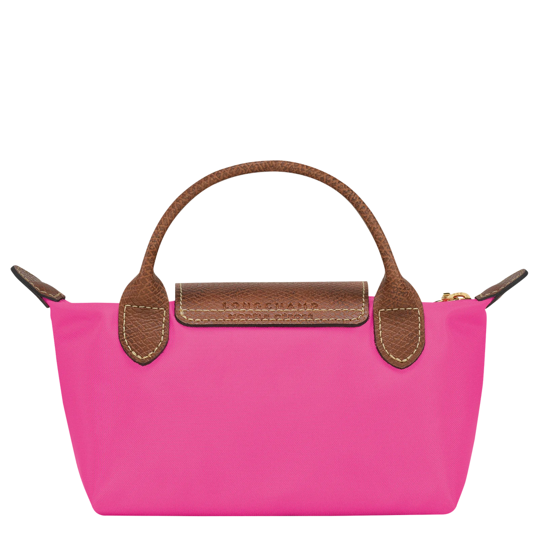 Longchamp Le Pliage XS Handbag Marshmallow Cyclamen Pink Back View
