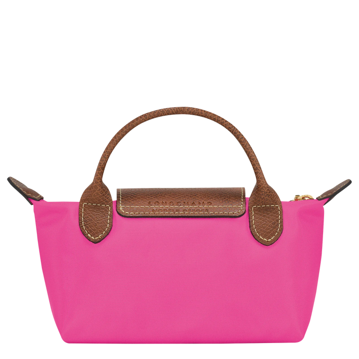 Longchamp Le Pliage XS Handbag Marshmallow Cyclamen Pink Back View