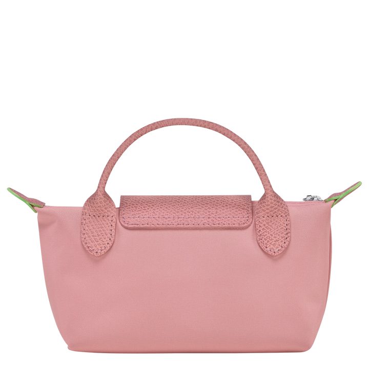 Longchamp Le Pliage Green XS Handbag Pink Petal Back View