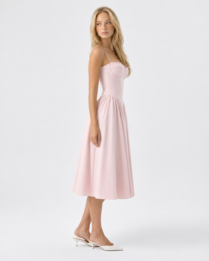 Amour Corset Midi — women's midi dress, color option 10