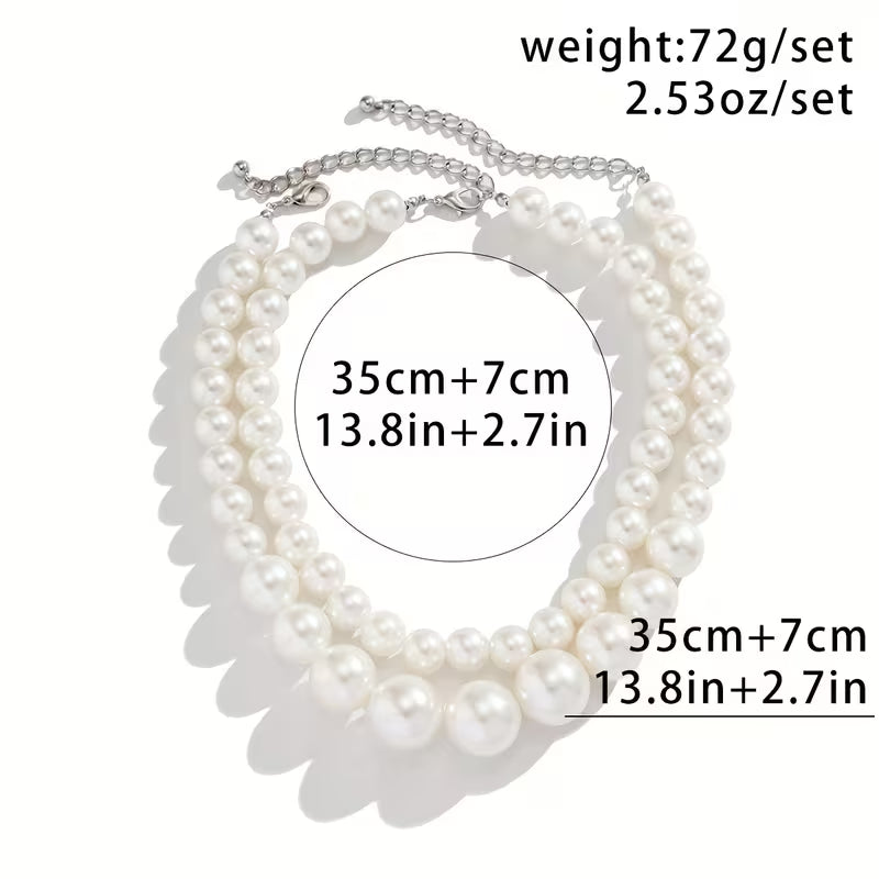 Close-up of individual pearls showing natural lustre