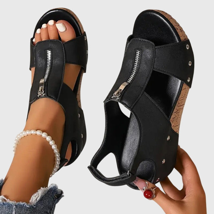 Styla Orthopedic Sandals — front view