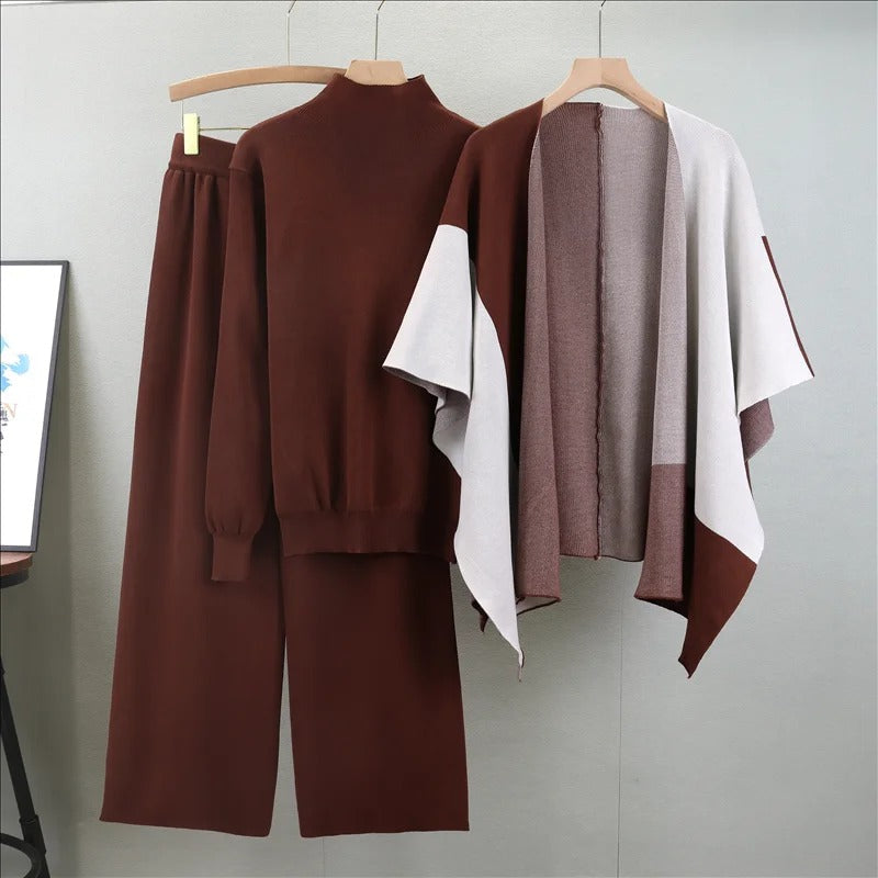 Alyssa Elegant Three Piece Suit — detail view