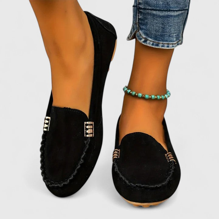 Karlene Orthopedic Loafers — close-up detail