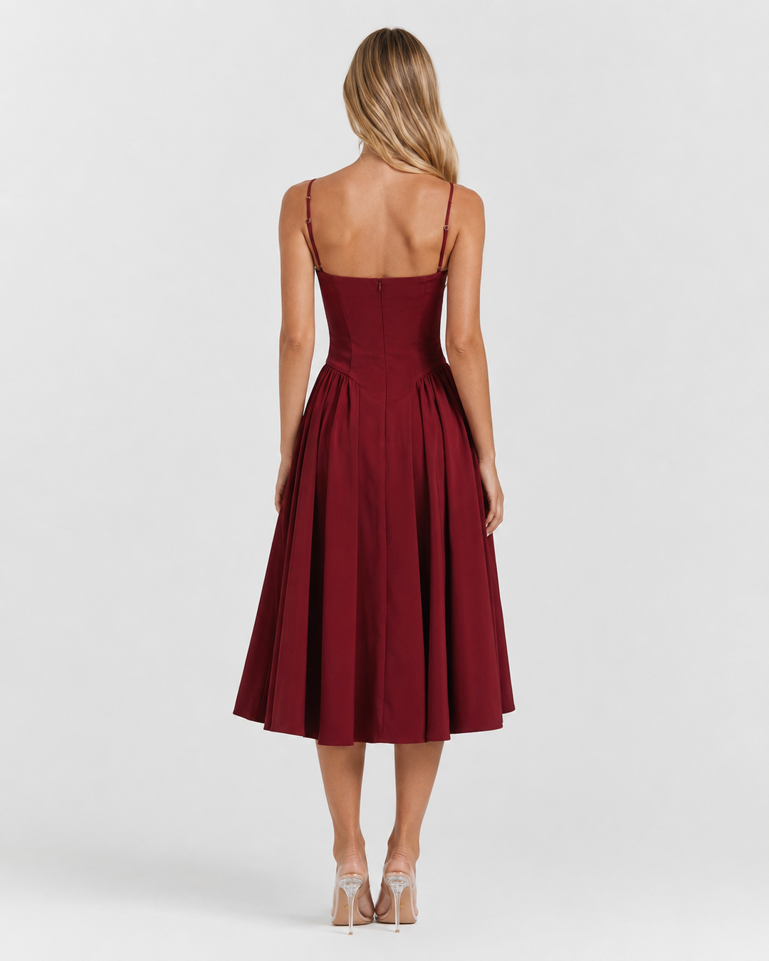 Amour Corset Midi — women's midi dress, color option 15