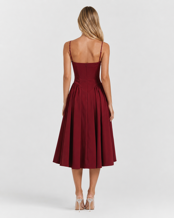 Amour Corset Midi — women's midi dress, color option 15