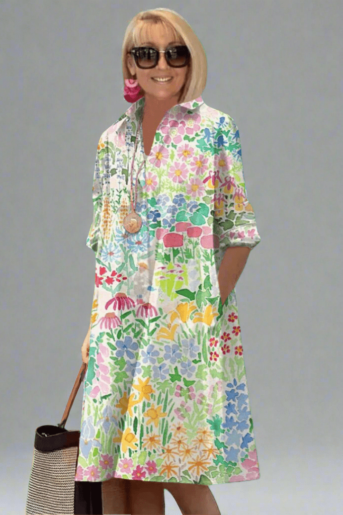 Paige Stylish Midi Dress — front view