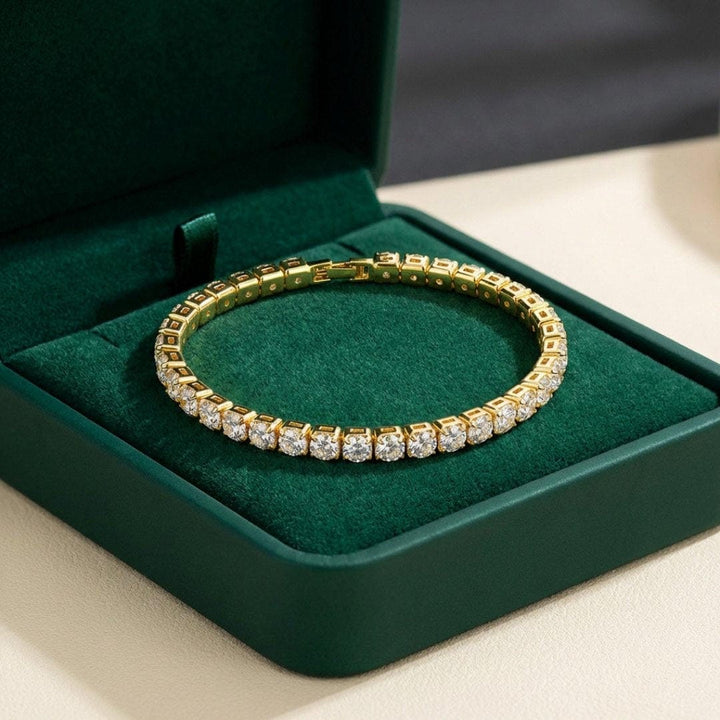 Bracelet laid flat showing the full length