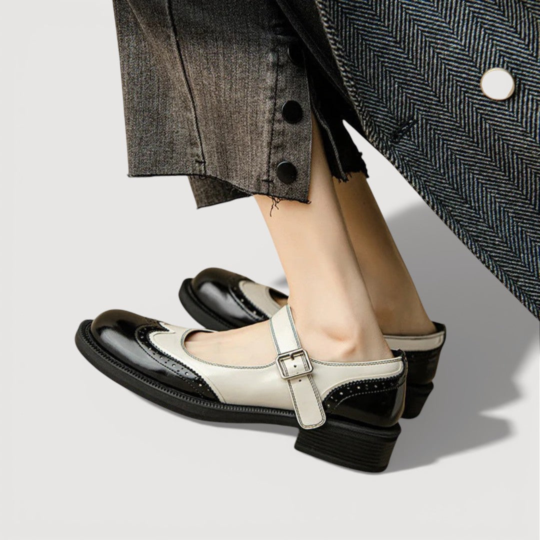Florence Mary Jane Flats — detail view
