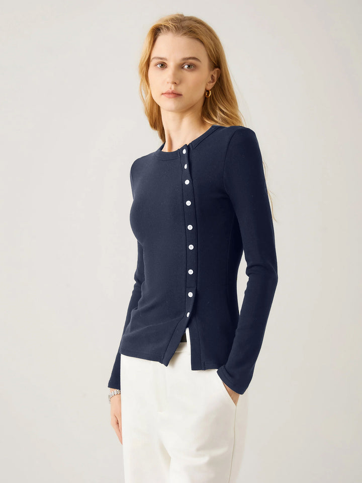 ProWarm Asymmetrical Placket Top