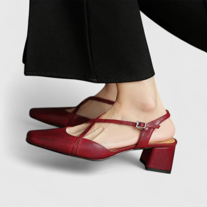 Mikaela Elegant Sandals — back view