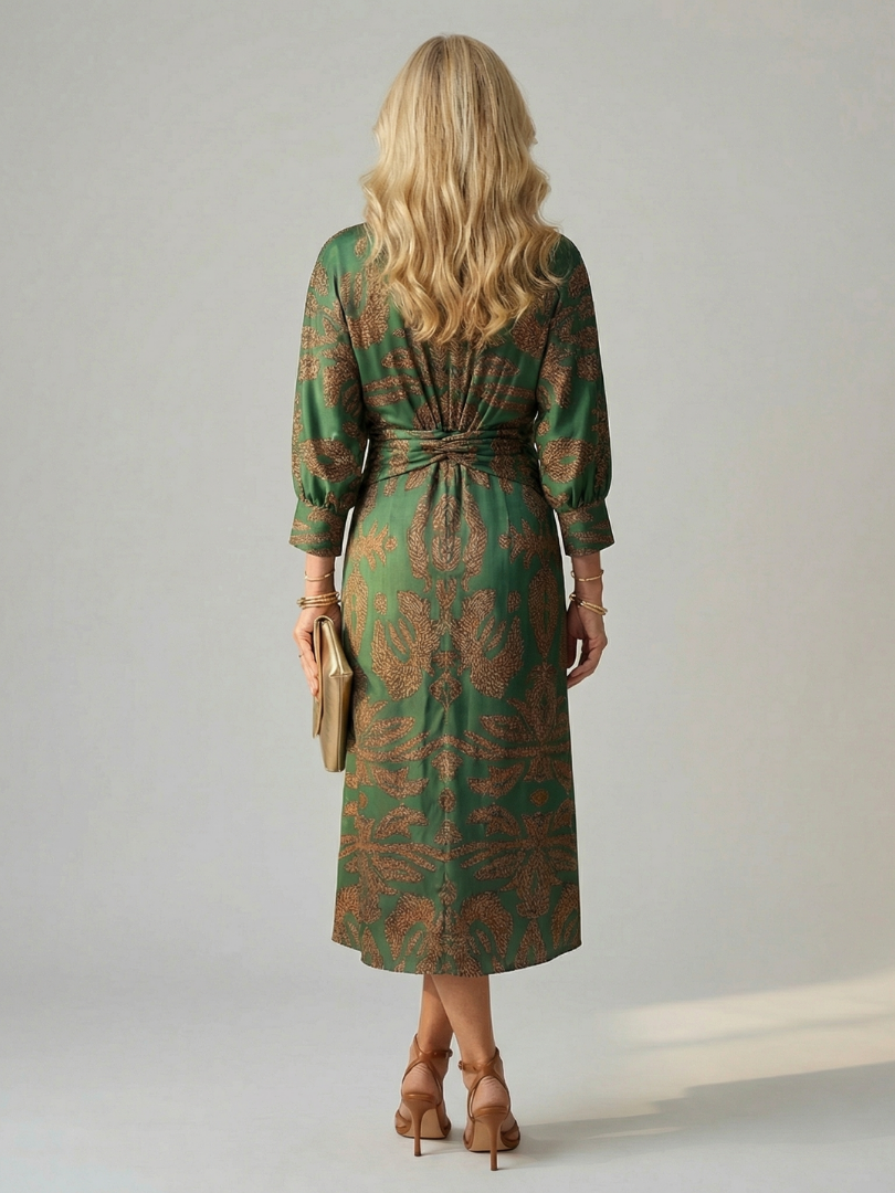 Lune Midi Dress — detail view