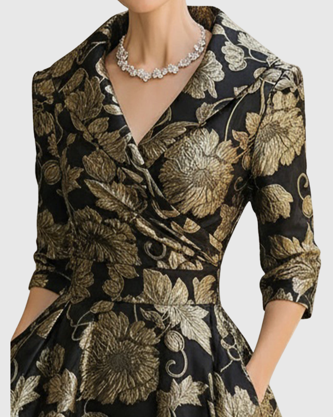 Morven | Floral Midi Dress