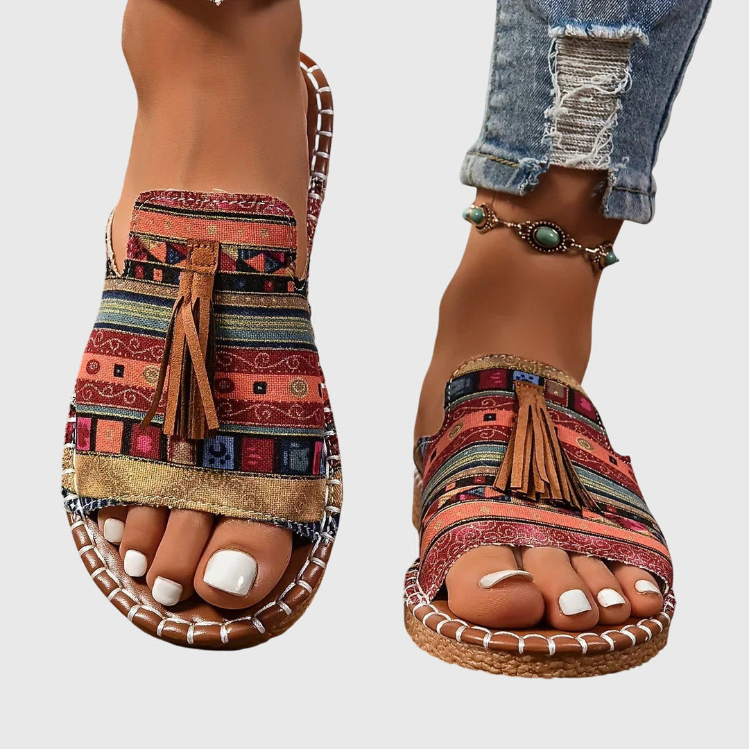 Lorraine Orthopedic Sandals — front view