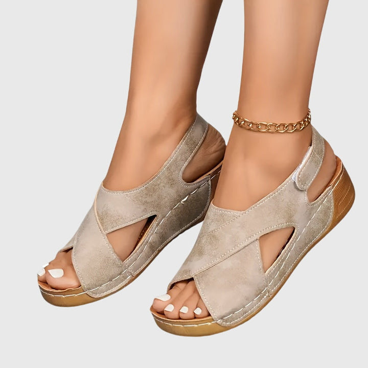 Angelina Comfy Orthopedic Sandals — front view