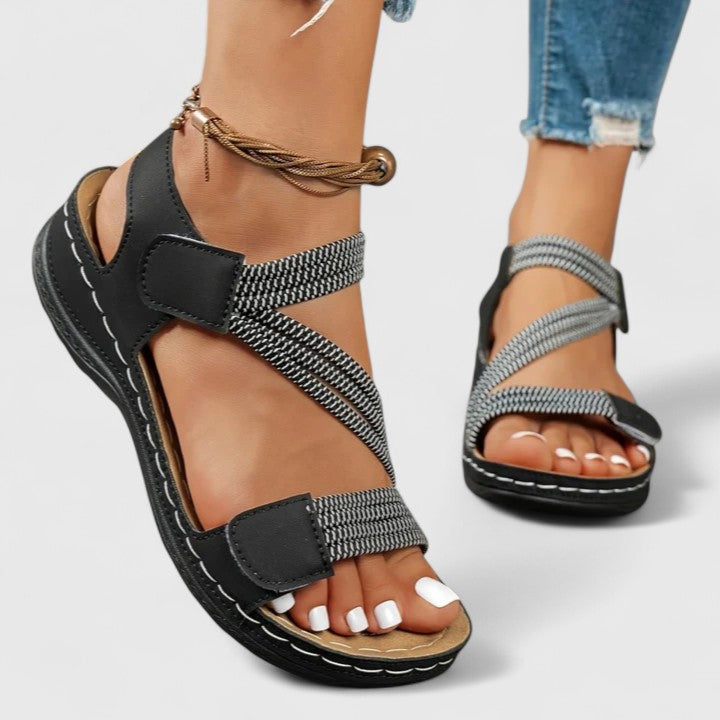 Sheina Sophisticated Sandals — detail view