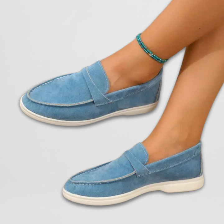 Lucia Comfortable Loafers — back view
