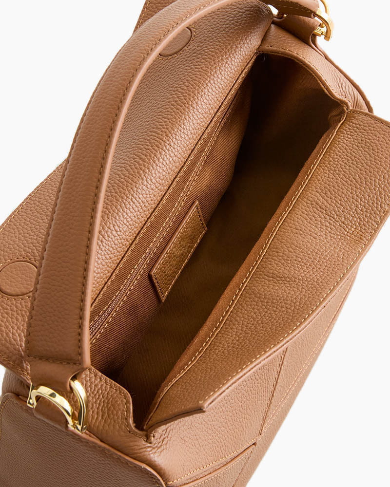 Women's Coffee Date Elegant Leather Mini Bag