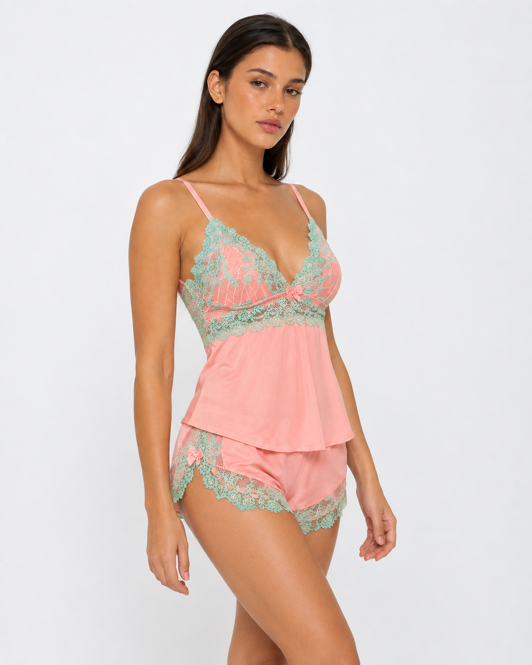 Love Language Lace Set — women's lace sleepwear set, color option 9