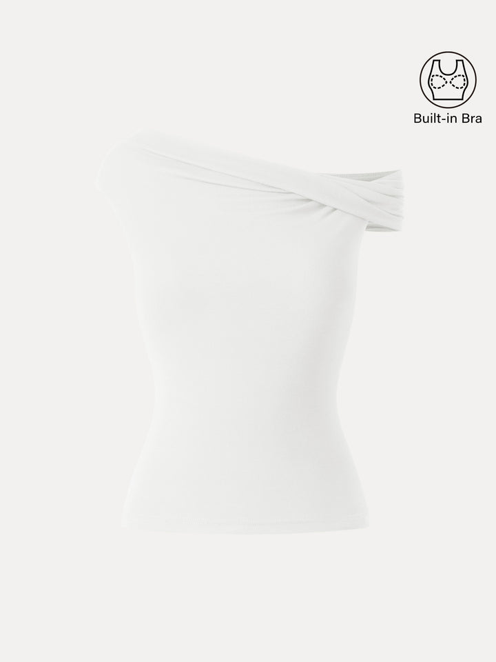 Multi-wear Versatile Necklines Built-In Bra Top 2.0