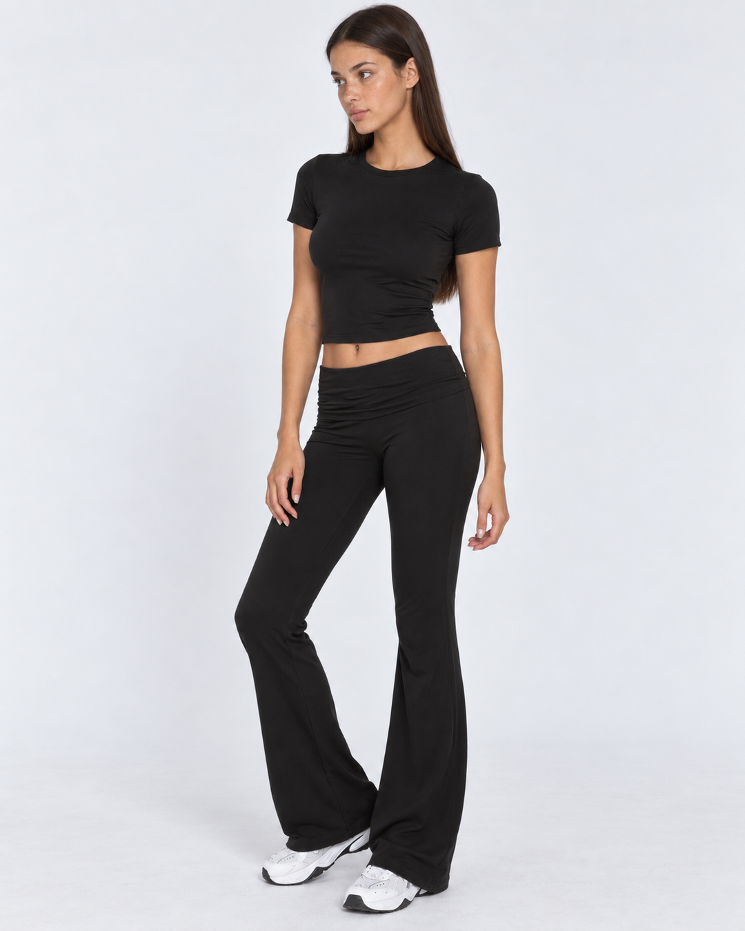 Off Duty Flare Set — women's two-piece set, color option 7
