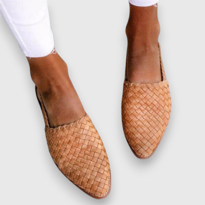 Lysena Comfy Sandals — detail view