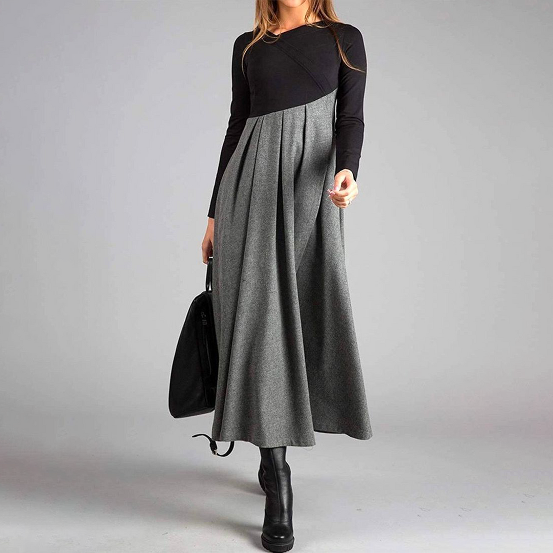 Cristina Oversized Maxi Dress — front view