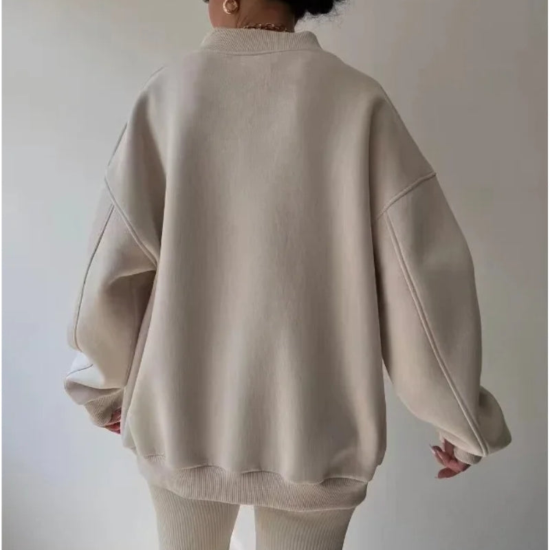 Scarlett Comfortable Oversized Pullover — back view