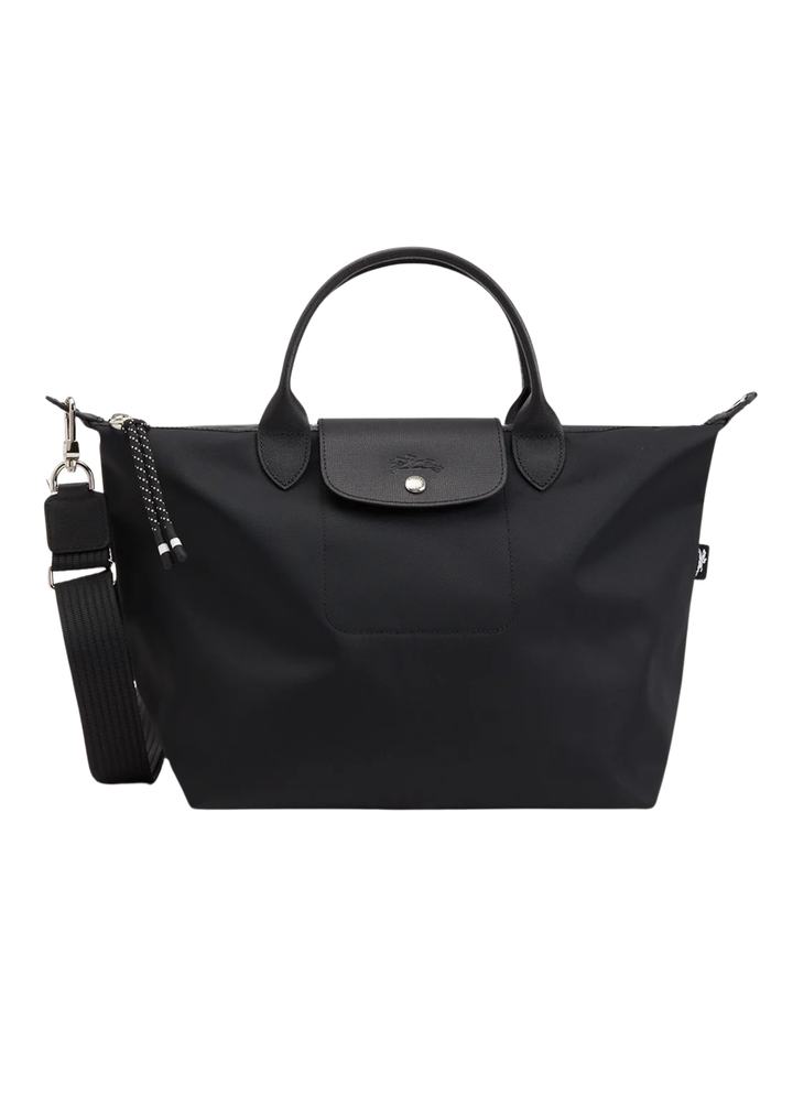 Longchamp Le Pliage Energy Small Crossbody Bag Black ECONYL recycled nylon