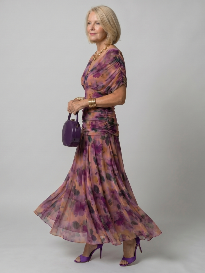 Calen Midi Dress — side view