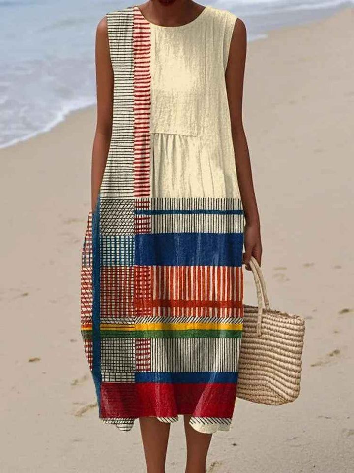Poppy Printed Maxi Dress — alternate view