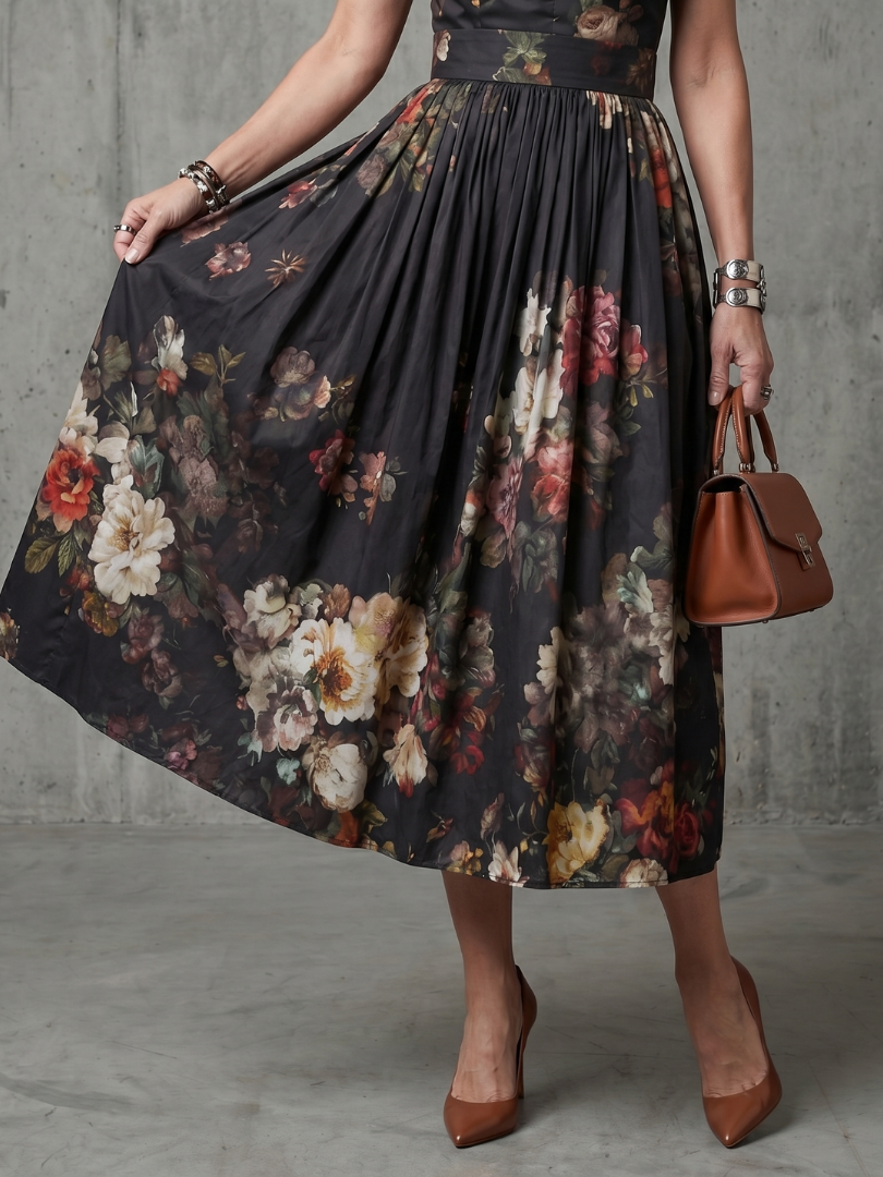 Greta Midi Dress — detail view