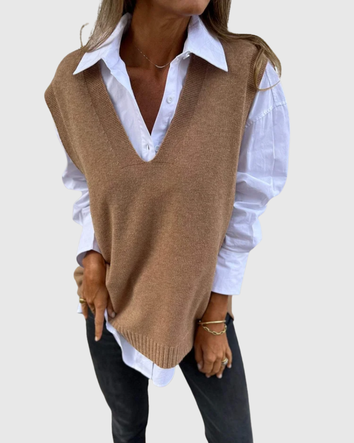 Nerelis | Knit Sweater Vest