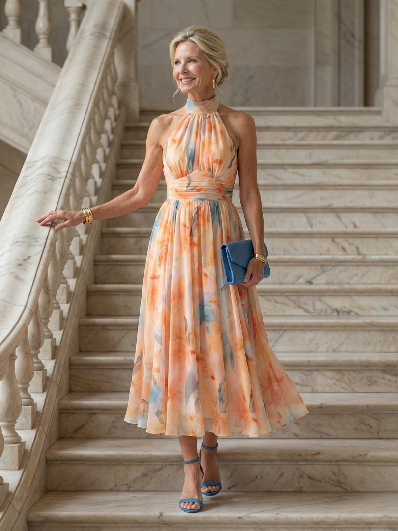 Elin Midi Dress — detail view