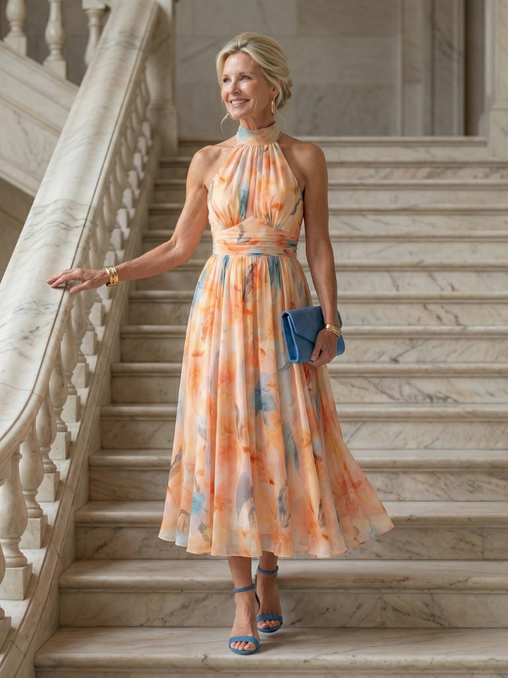 Elin Midi Dress — detail view