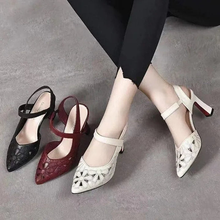 Sonya - Soft Leather High Heels