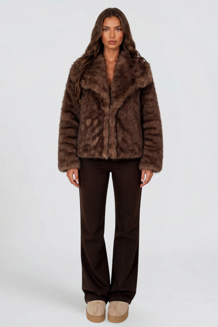 Selena Fur Coat