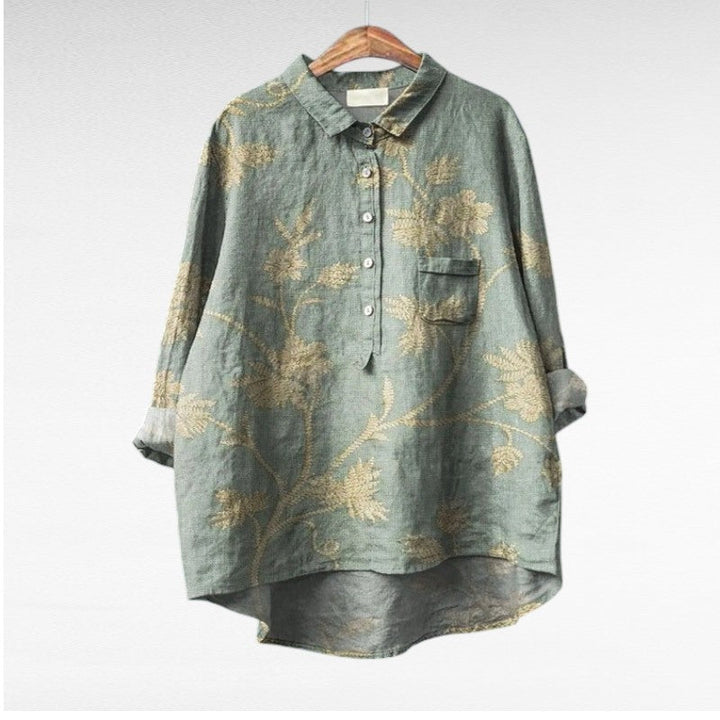Claire Colourful Summer Blouse — additional view