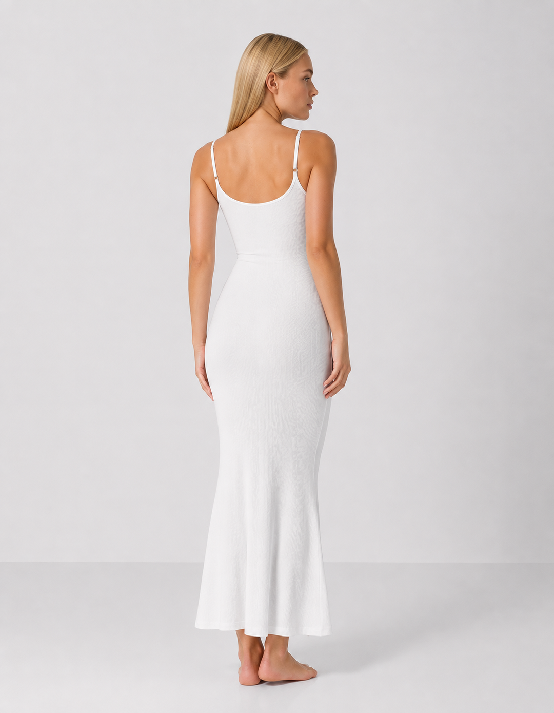 Second Skin Maxi Dress - women's maxi dress, fabric detail