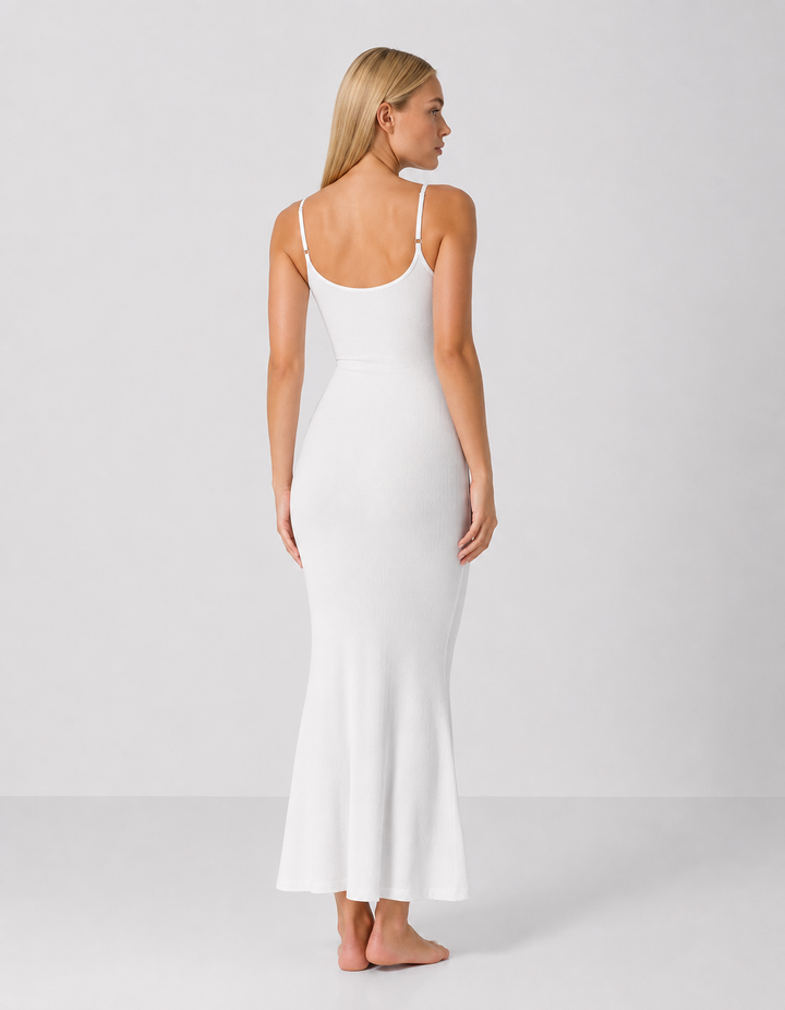 Second Skin Maxi Dress - women's maxi dress, fabric detail