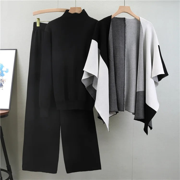 Alyssa Elegant Three Piece Suit — close-up view