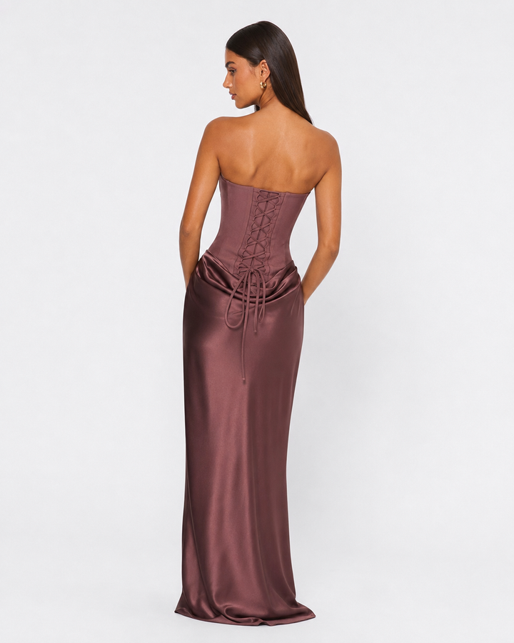 After Midnight Corset Gown — women's dress, color option 13