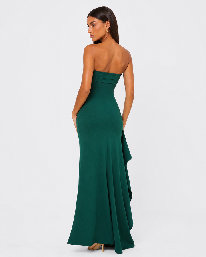 After Dark Maxi Dress - women's maxi dress, movement shot