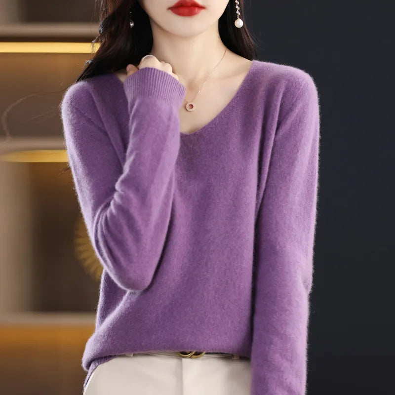 Amelia Soft Comfy Sweater — lifestyle shot