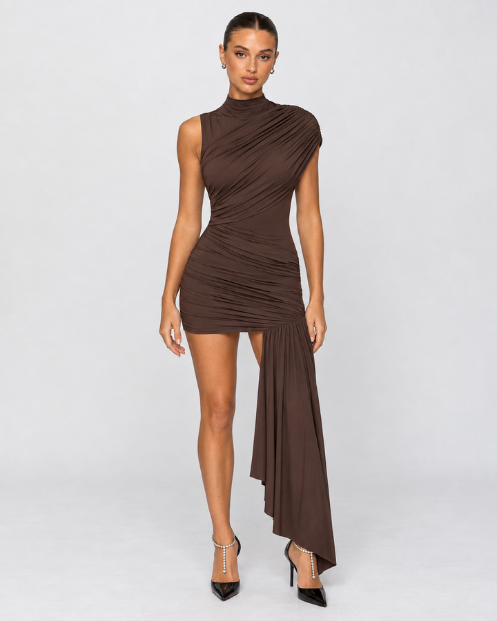 All Eyes On You Mini Dress - women's mini dress, front view