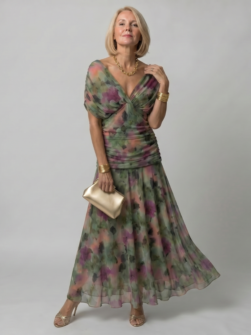 Calen Midi Dress — styled view