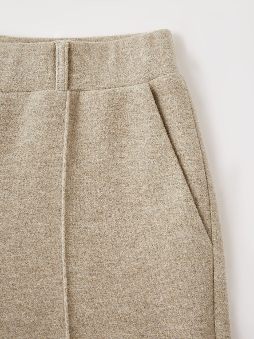 High Waisted Warm Straight Leg Pull On Pant