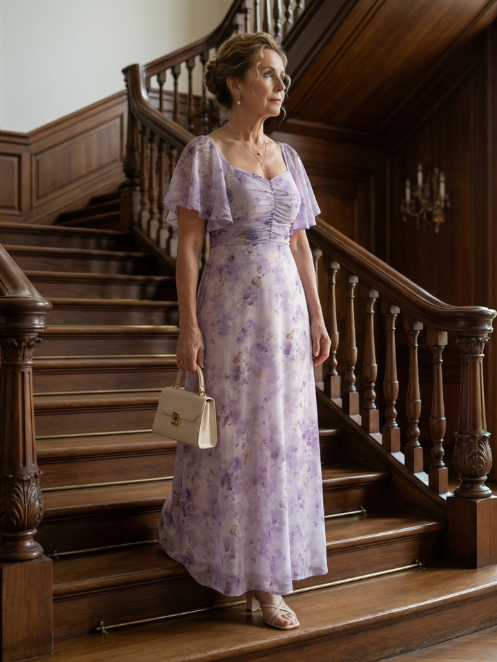 Vaelis Midi Dress — close-up view