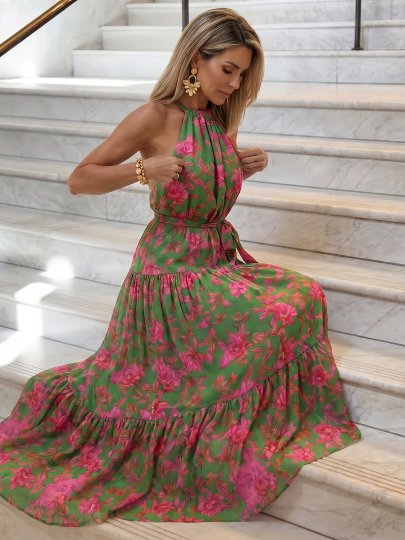 Rowen Midi Dress — close-up view