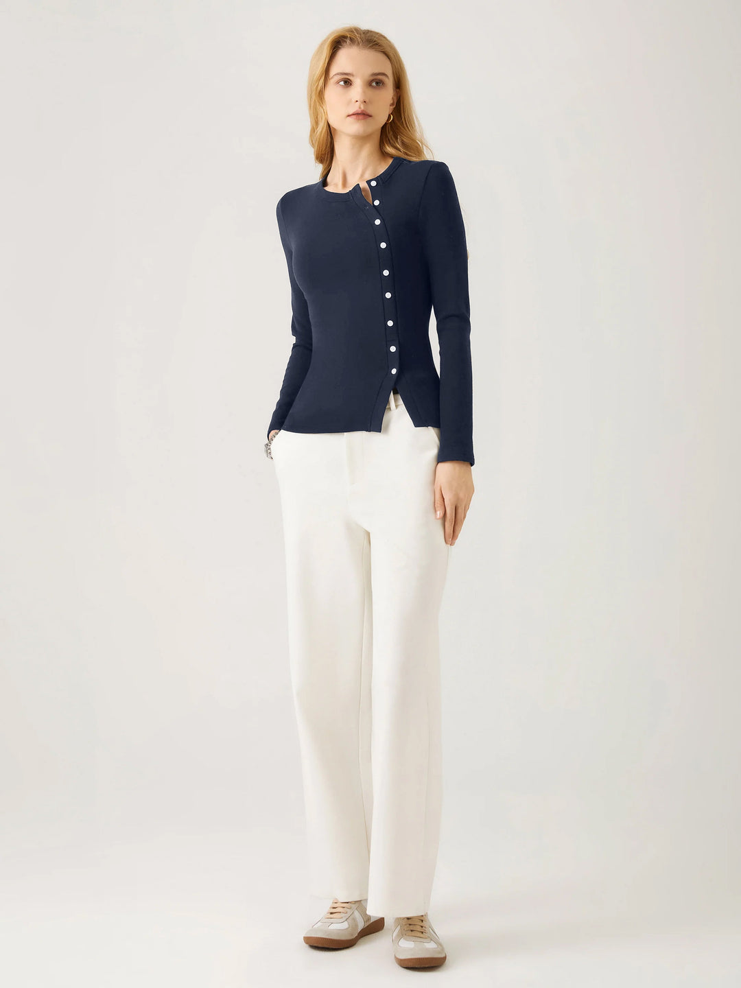 ProWarm Asymmetrical Placket Top